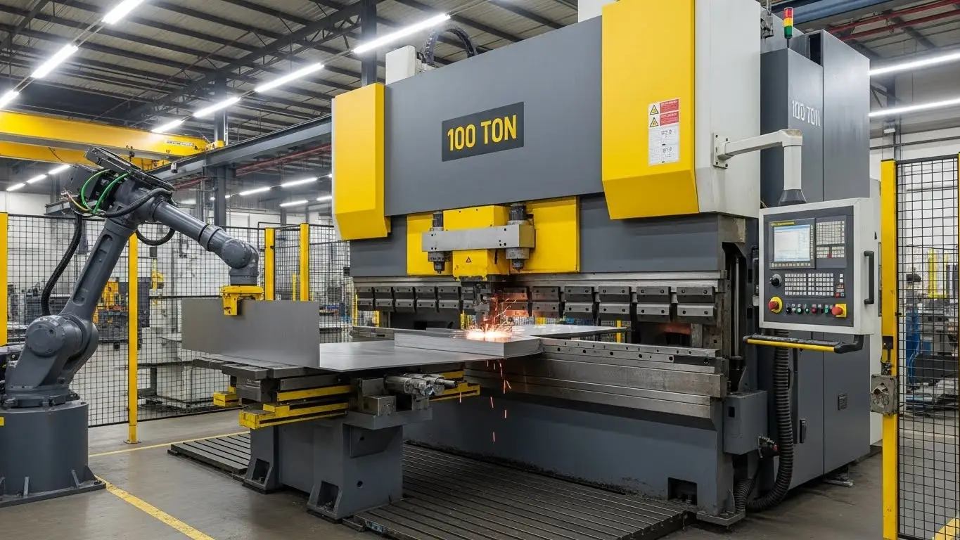 100 Ton CNC-Pressbremse