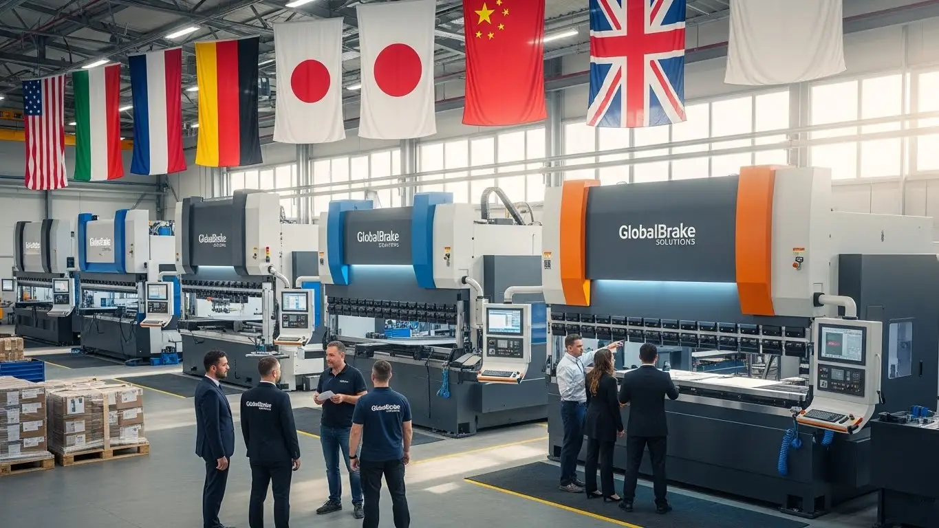 internationaler Anbieter von CNC-Pressbremsen