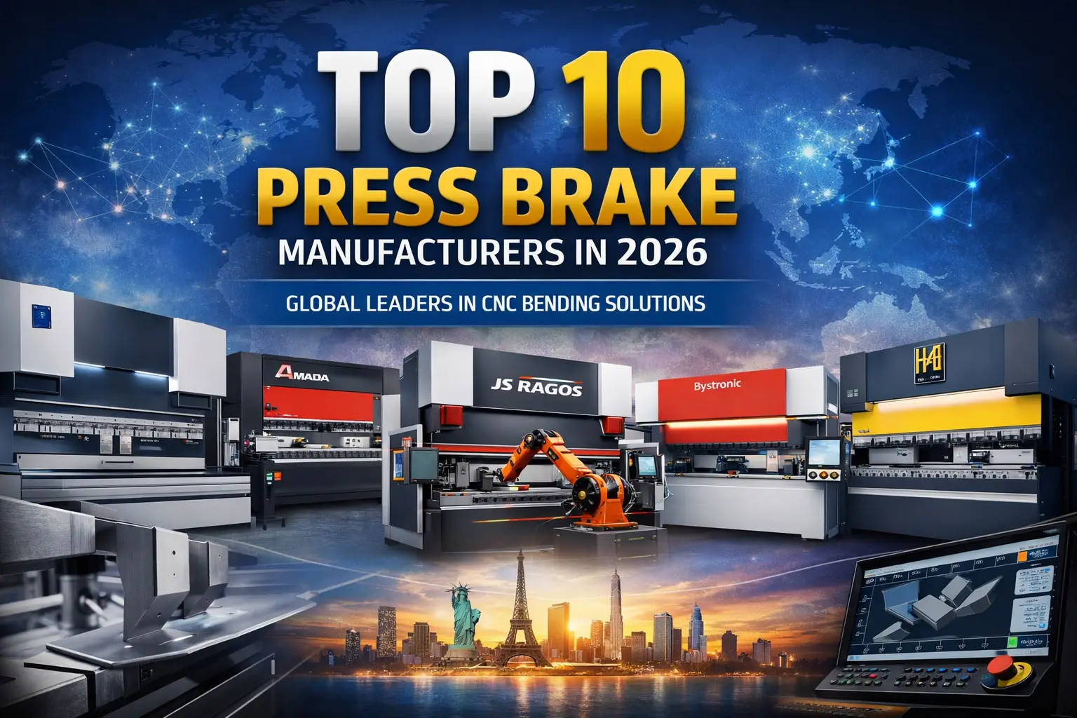 Nach oben 10 Hersteller von Pressebremsen in 2026