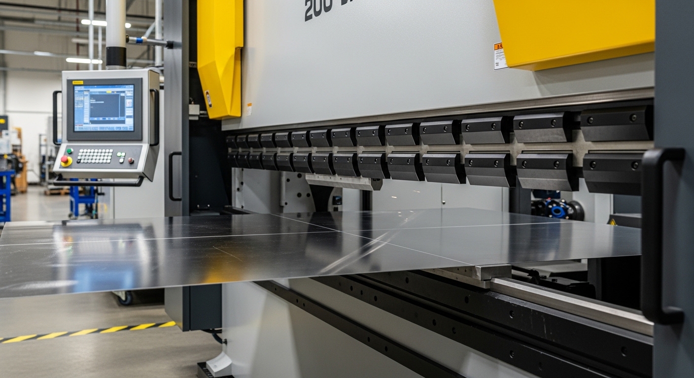 200T CNC Pressbremse für Edelstahl