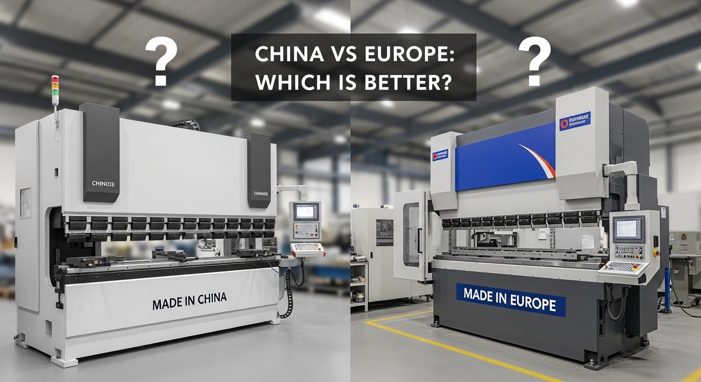 China vs. Europa: CNC-Pressbremsen-Lieferant, welcher ist besser