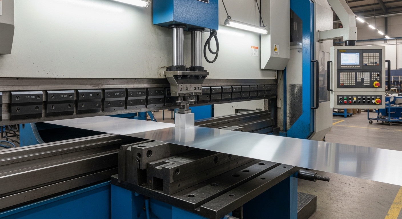 CNC-Pressbremse für Aluminiumblech