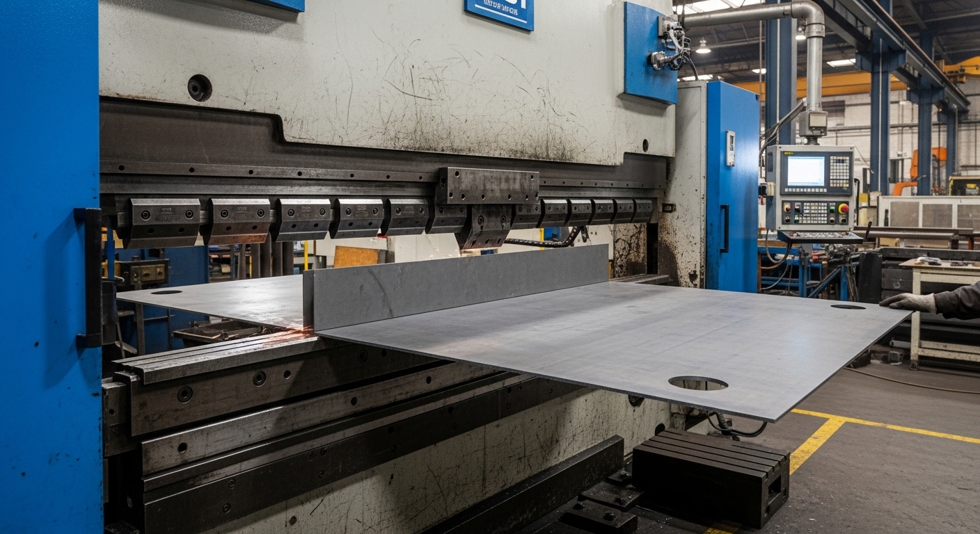 CNC-Pressebremse für Kesselplatte