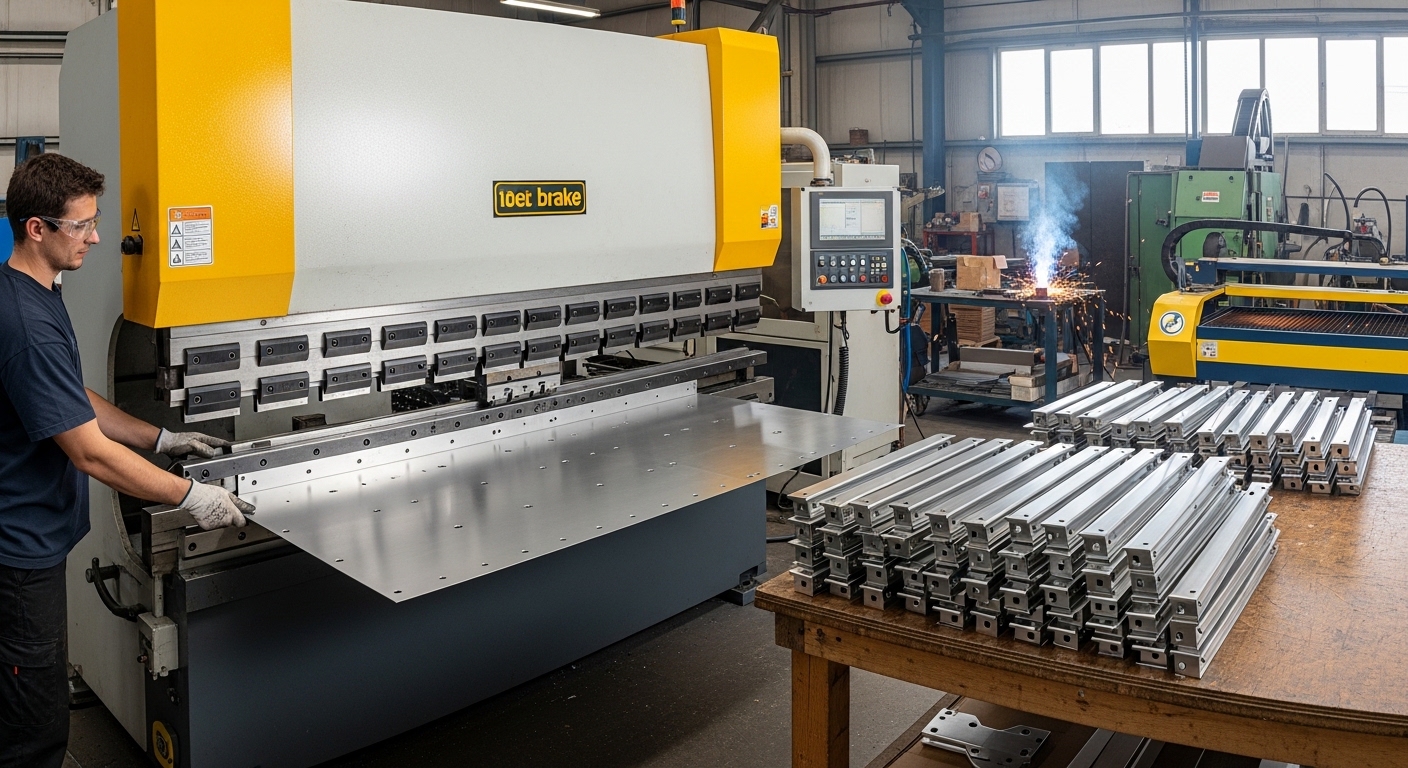 CNC-Pressbremse für Möbelbeschläge