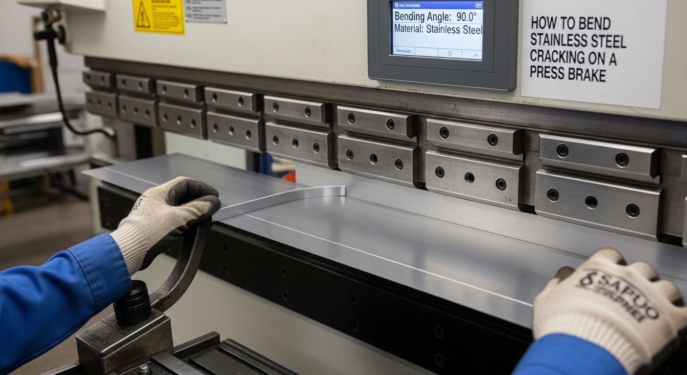 Wie man Edelstahl verbiegt, ohne an einer Pressbremse zu reißen