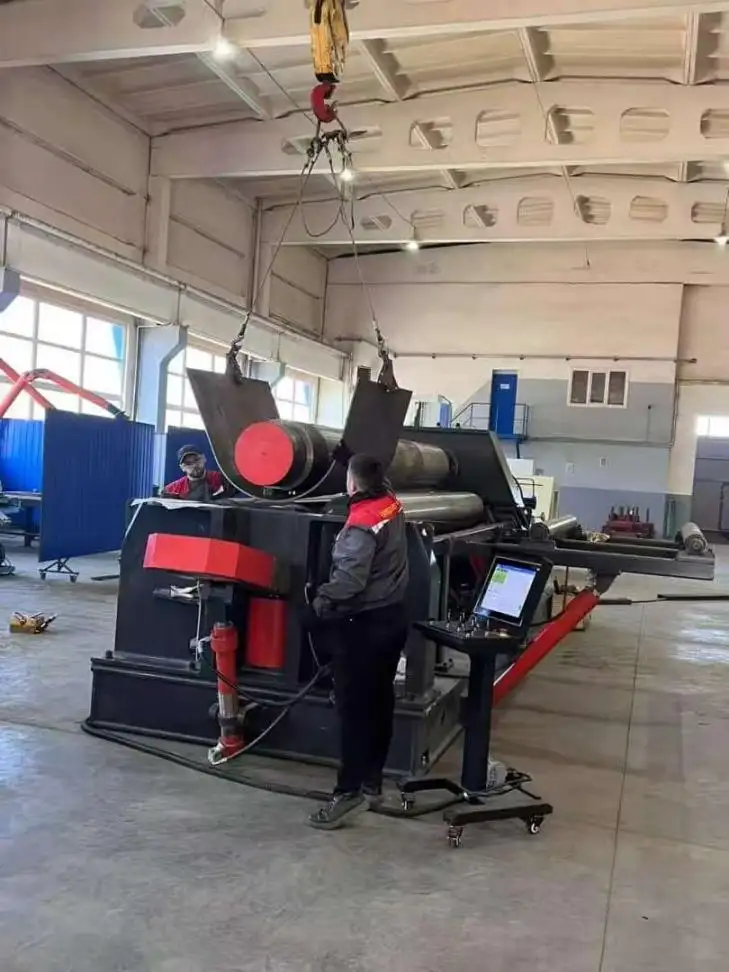 4-Walzplattenwalzmaschine Schwerlast