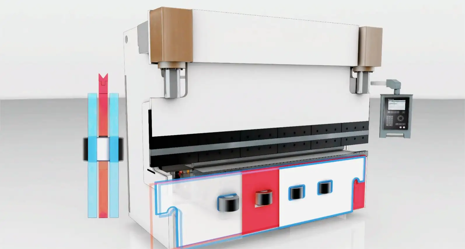 4000mm CNC-Pressbremse