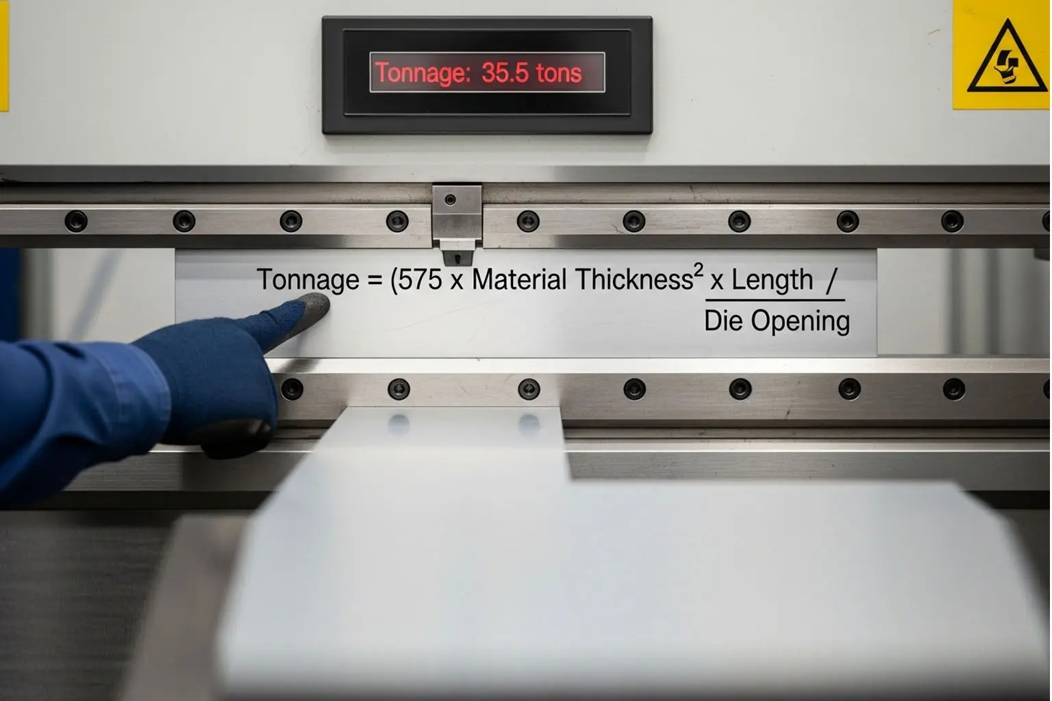 Wie man die Pressbremsentonnage berechnet: Ein praktischer Leitfaden für präzises Biegen